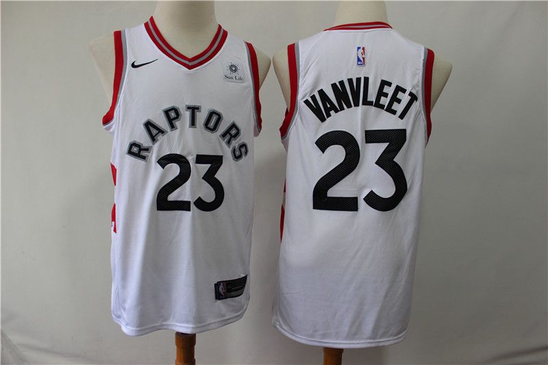 Men Toronto Raptors #23 Vanvleet White Game Nike NBA Jerseys->charlotte hornets->NBA Jersey